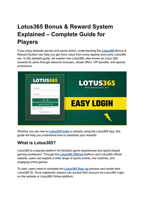 lotus365 bonus